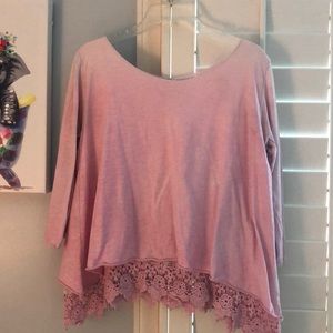 Boutique Pink Top